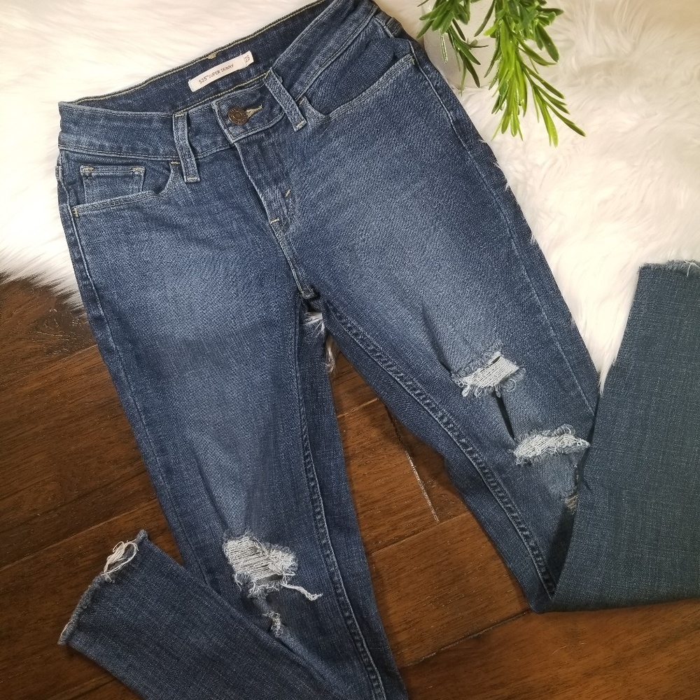 Levi Strauss 535 Super Skinny Jean | sz 25